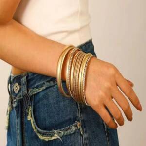 راهنمای سایز النگو طلا 
								