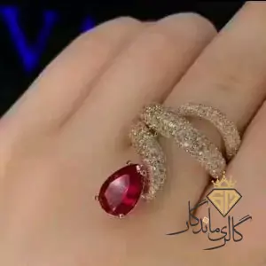 انگشتر سلطنتی جواهر 