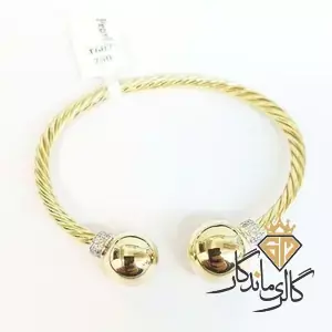 دستبند طلا بنگل طنابی