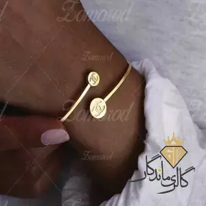 دستبند طلا بنگل شانل 
