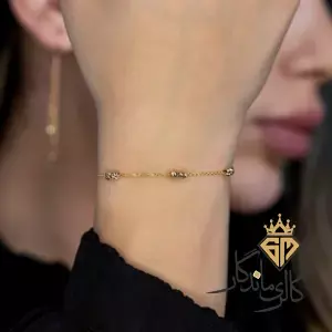 دستبند طلا البرناردو دو رنگ