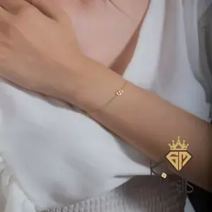 دستبند طلا ساتین
