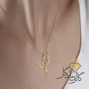 گردنبند طلا پرنده 
